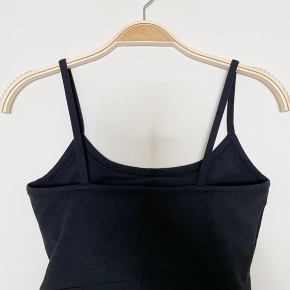 NWT Madewell Knit Biker Unitard in True Black Size‎ Small - Picture 6 of 10